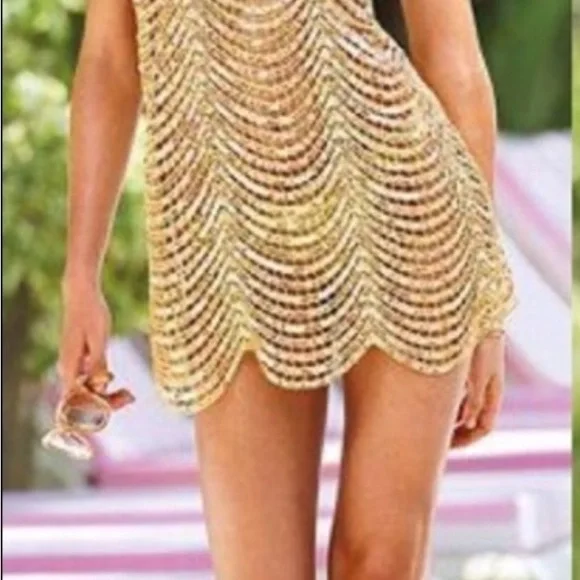 Victoria's Secret Gold Cover-Up - Picture 2 of 4